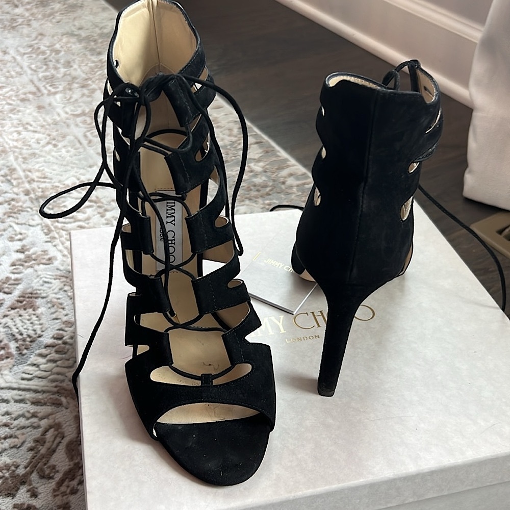 Jimmy Choo lace sandal